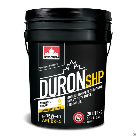 Моторное масло для дизельных двигателей Petro-Canada DURON SHP 15W-40 (205 л)