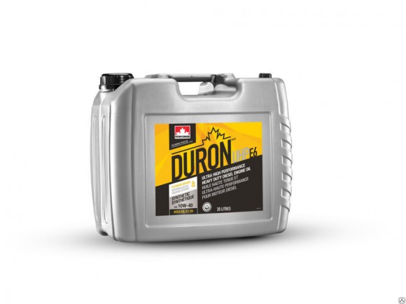 Моторное масло для дизельных двигателей Petro-Canada DURON UHP E6 10W-40 (20 л)